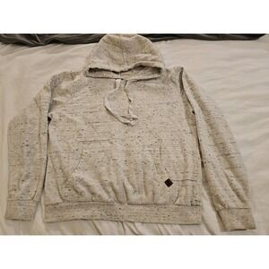 doublju Oatmeal Speckled Hoodie Womens XL Pullover Sweatshirt Casual Cozy
